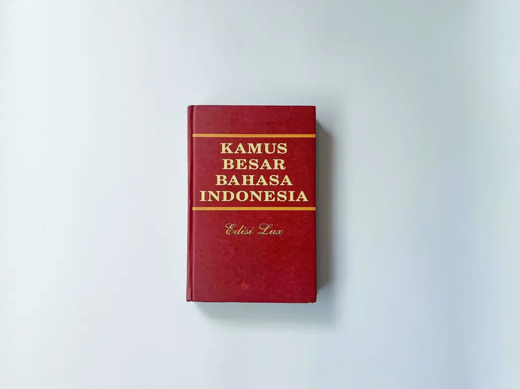 Ilustrasi kamus gaul bahasa Indonesia