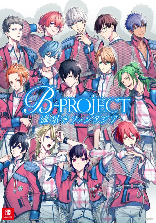 Para karakter B-Project dalam sebuah ilustrasi