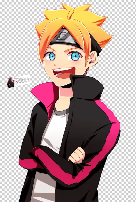 Gambar karakter Boruto