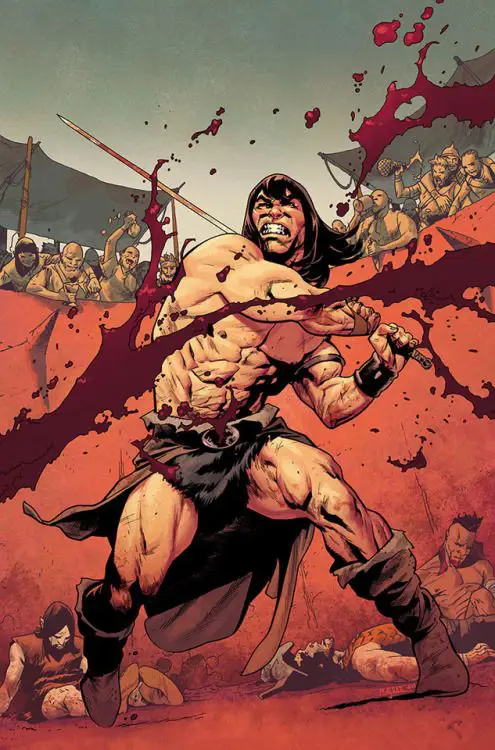 Ilustrasi karakter Conan the Barbarian