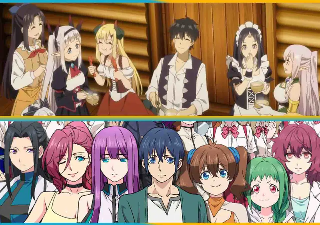 Gambar berbagai karakter anime harem