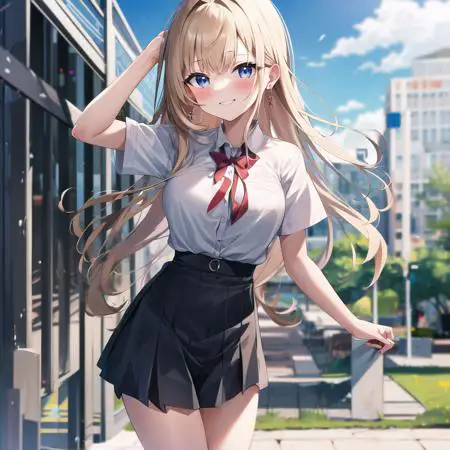 Ilustrasi karakter dalam anime hentai Berbagai karakter anime hentai