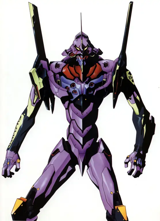 Ilustrasi karakter Evangelion