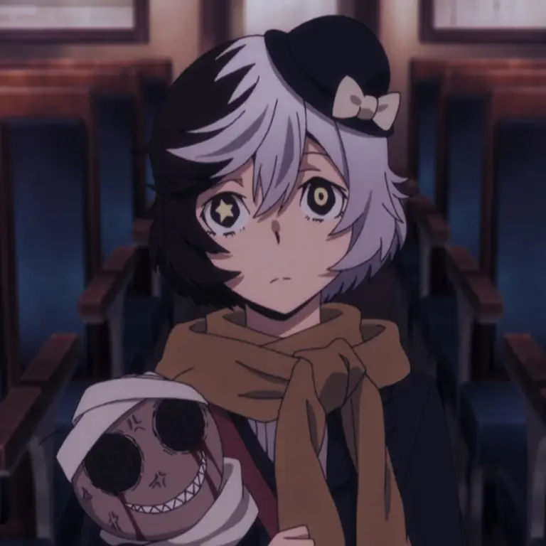 Gambar para karakter di Bungo Stray Dogs