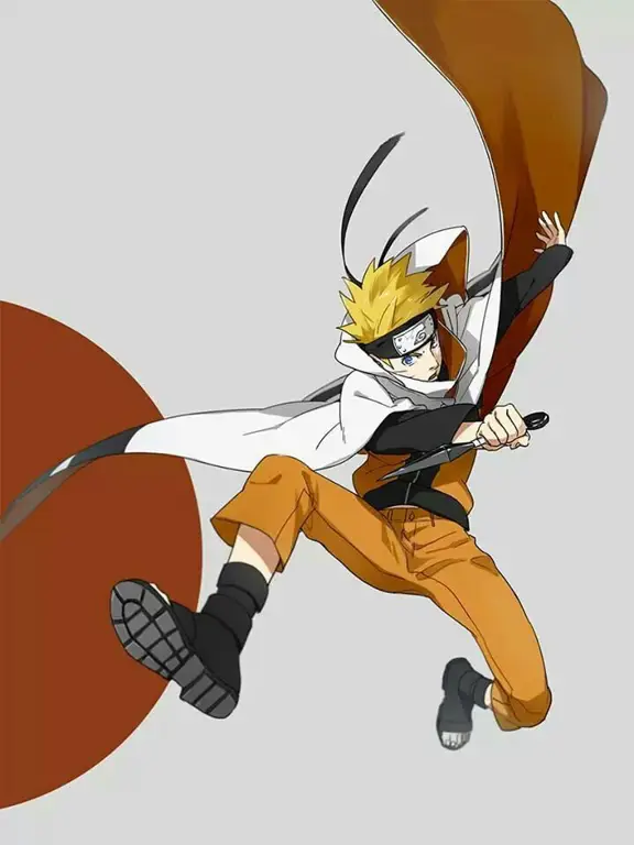 Gambar karakter Naruto dalam pose yang sugestif