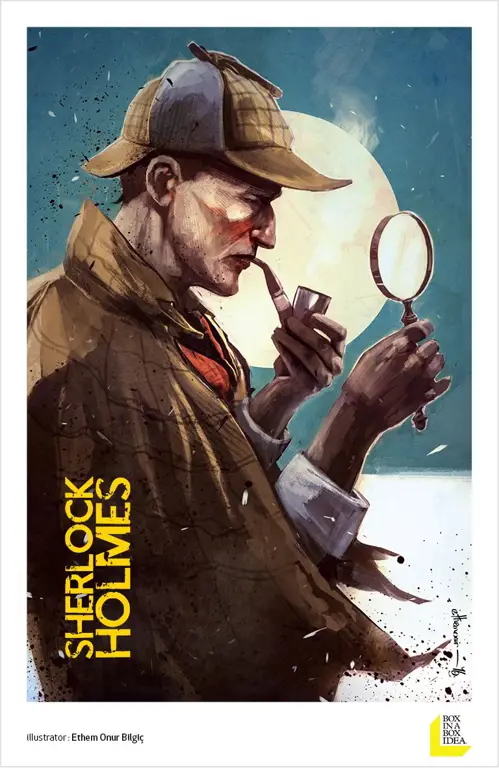 Ilustrasi manga Sherlock Holmes