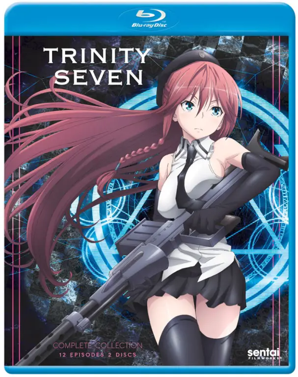 Ilustrasi para karakter Trinity Seven