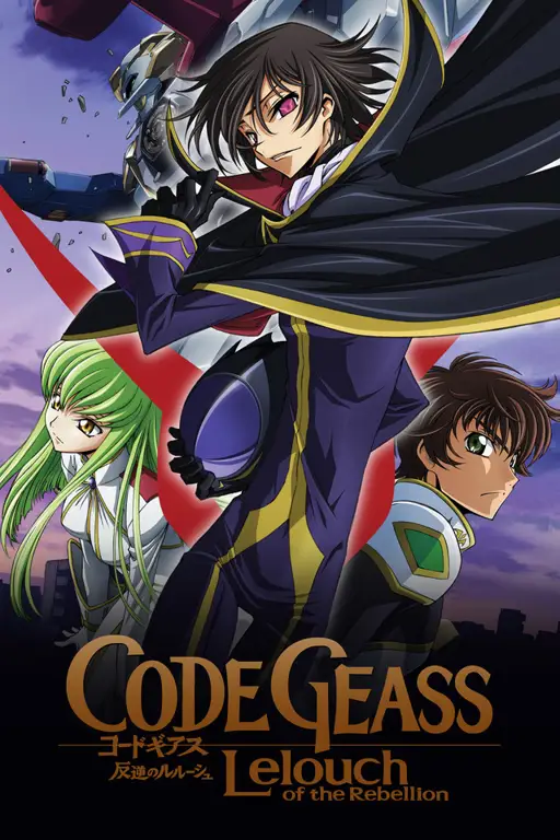 Ilustrasi karakter-karakter dalam Code Geass