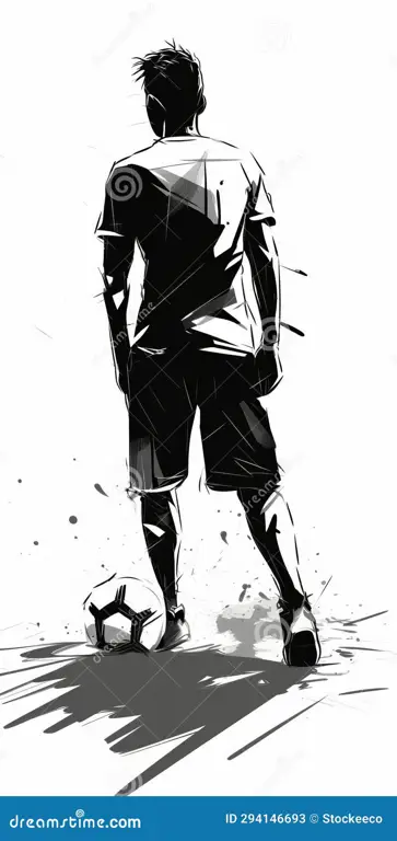 Ilustrasi anime sepak bola