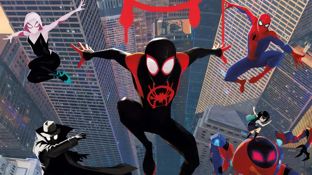 Ilustrasi film Spider-Man: Into the Spider-Verse