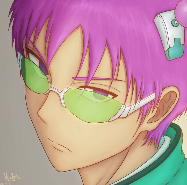 Gambar fanart Saiki Kusuo