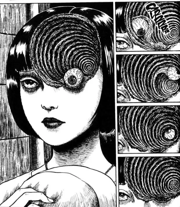 Gaya seni Junji Ito yang khas