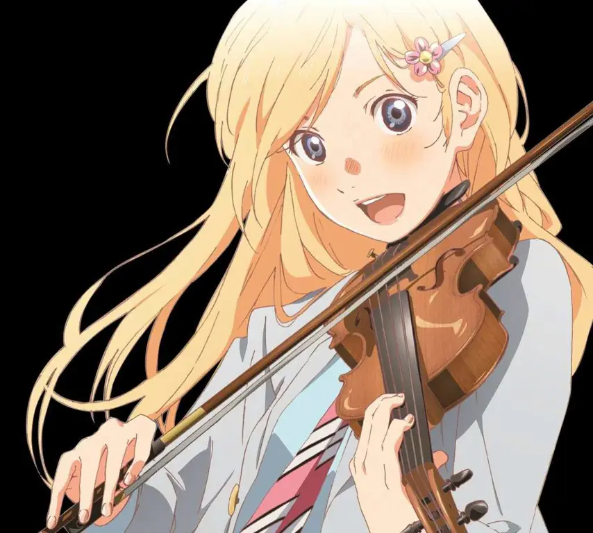 Ilustrasi Karakter Shigatsu wa Kimi no Uso