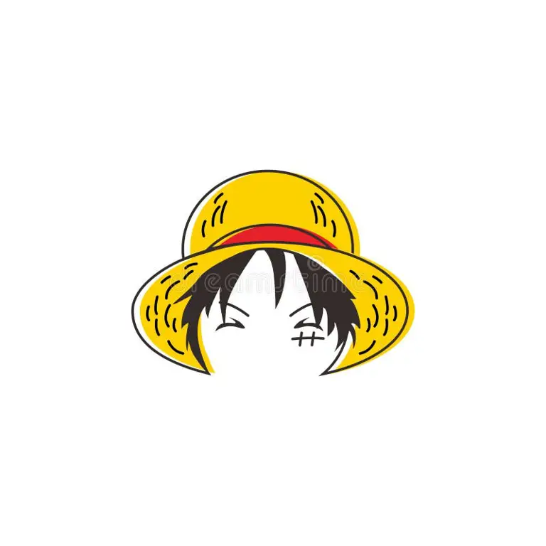 Ilustrasi Luffy dalam One Piece