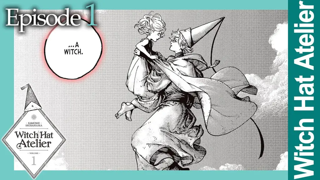Ilustrasi mantra sihir dalam Witch Hat Atelier Ilustrasi mantra sihir dalam Witch Hat Atelier