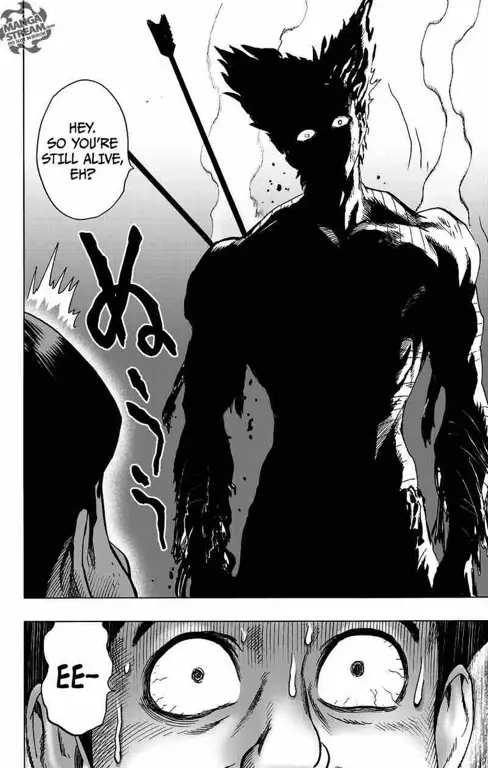 Gambar panel-panel komik One Punch Man