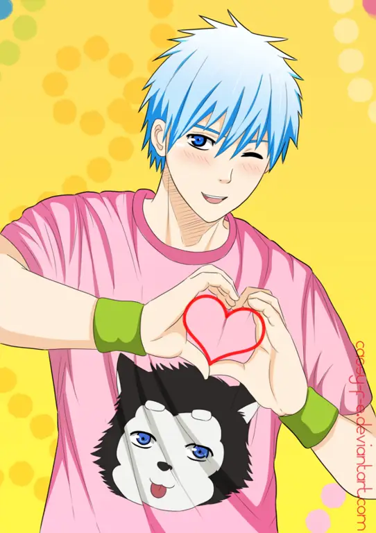 Gambar ilustrasi Tetsuya Kuroko