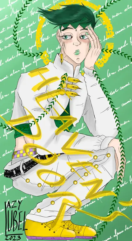 Ilustrasi Kishibe Rohan