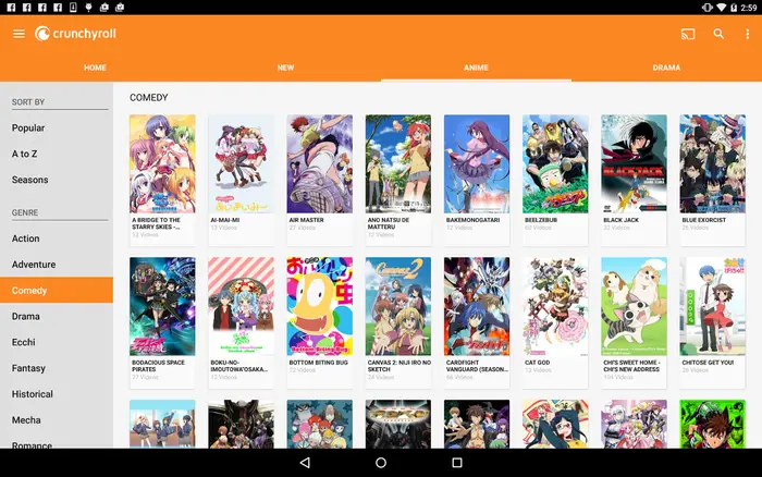 Ilustrasi menonton anime melalui platform legal Karakter anime menonton anime di layanan streaming legal