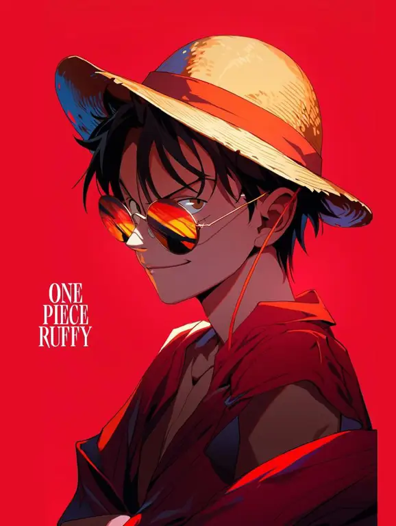 Ilustrasi Monkey D Luffy