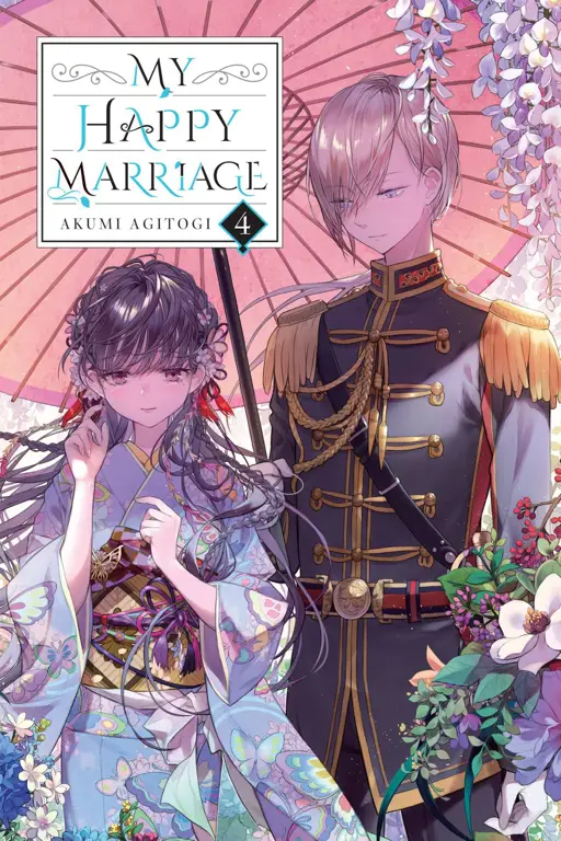 Ilustrasi karakter dalam anime My Happy Marriage