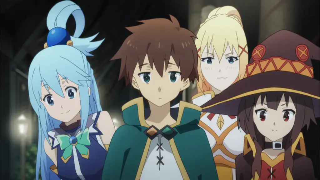 Karakter-karakter utama Konosuba