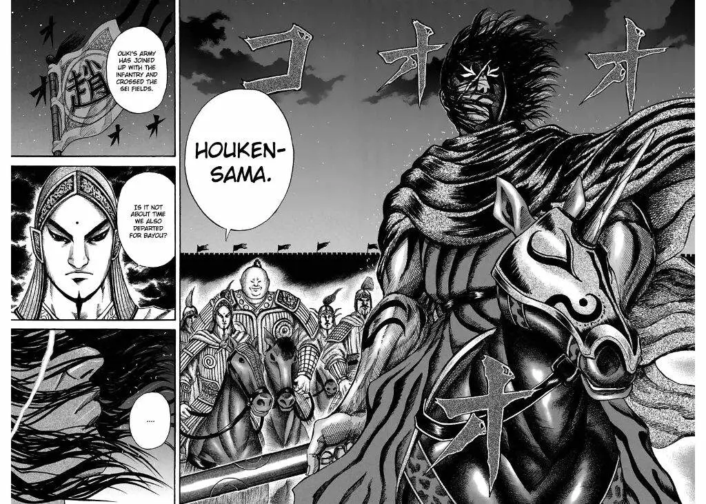 Para karakter dalam manga Kingdom