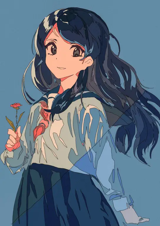 Ilustrasi para karakter utama Ilustrasi karakter anime