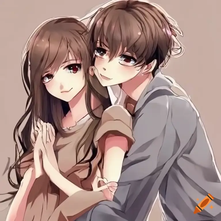 Pasangan anime yang lucu dan romantis