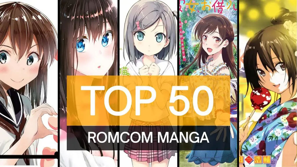 Pasangan dalam manga komedi romantis