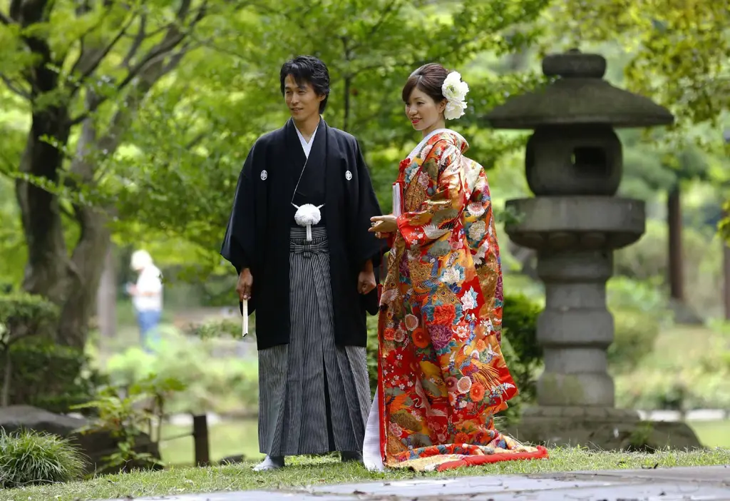 Pasangan suami istri Jepang.