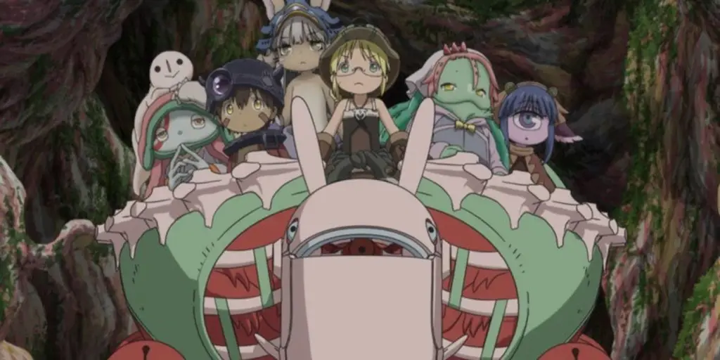 Adegan dari Abyss dalam film Made in Abyss