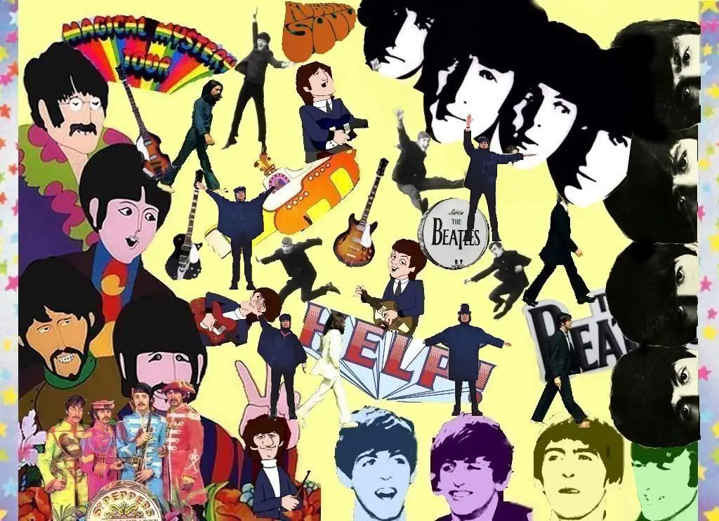 Fanart anime The Beatles