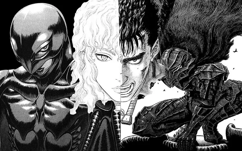 Adegan pertarungan epik dalam manga Berserk