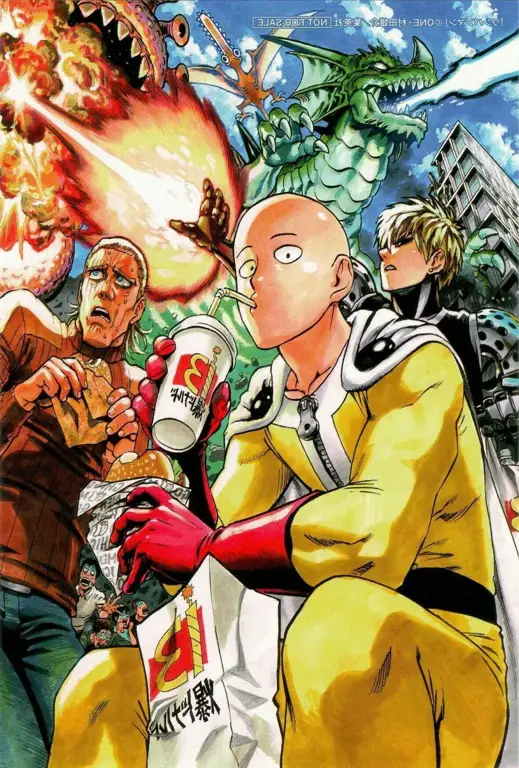 Gambar resmi One Punch Man