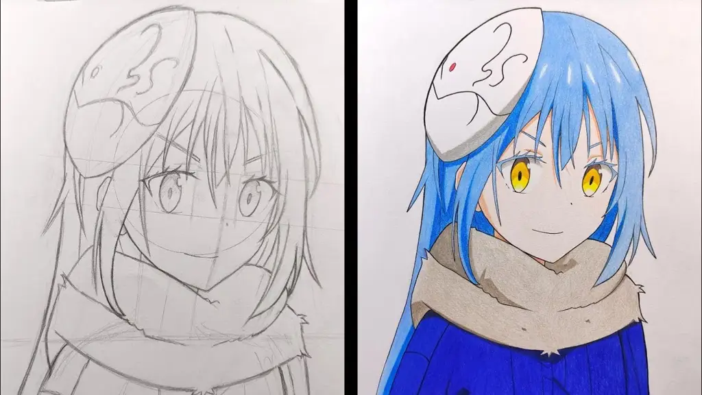 Ilustrasi Rimuru Tempest Gambar Rimuru Tempest