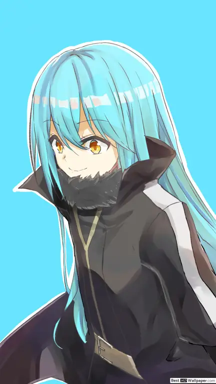 Ilustrasi Rimuru Tempest dari Tensura