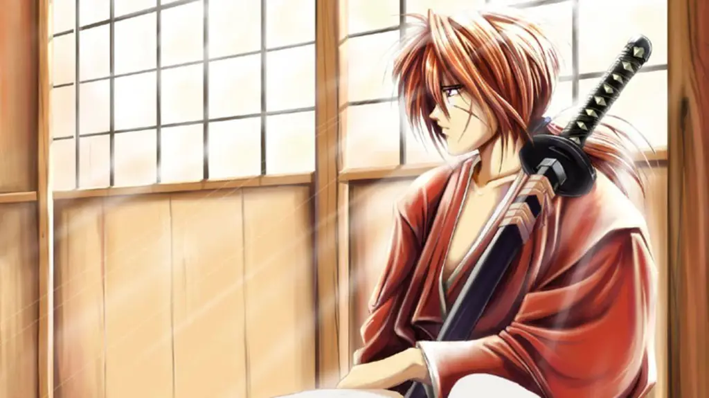 Ilustrasi Seni Wallpaper Anime Samurai X Kenshin