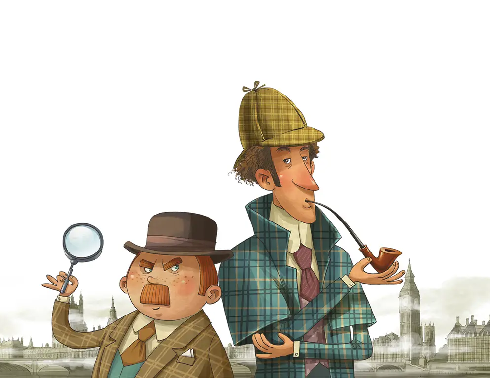 Ilustrasi Sherlock Holmes