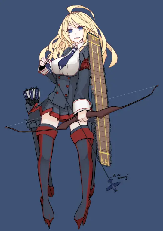 Ilustrasi Shipgirl KanColle