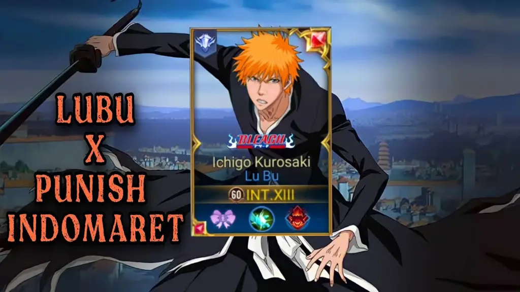 Konsep desain skin Ichigo Kurosaki di AOV