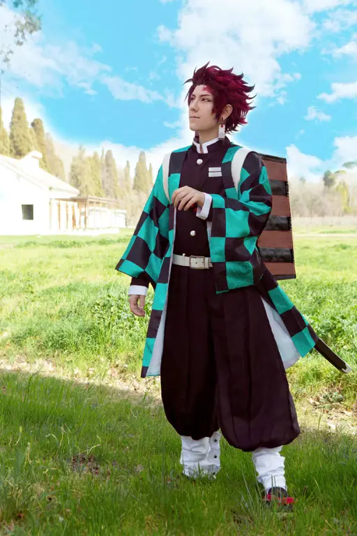 Tanjiro Kamado dari Kimetsu no Yaiba