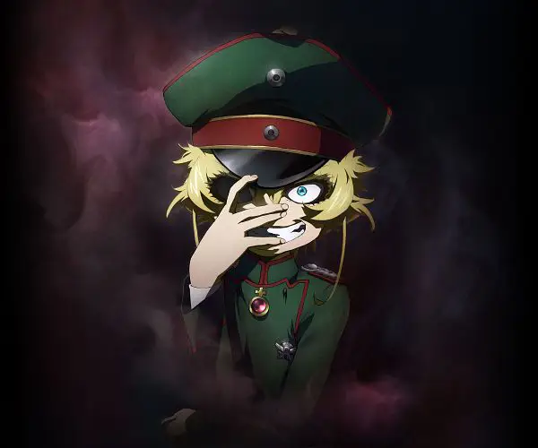 Tanya Degurechaff dalam anime Youjo Senki