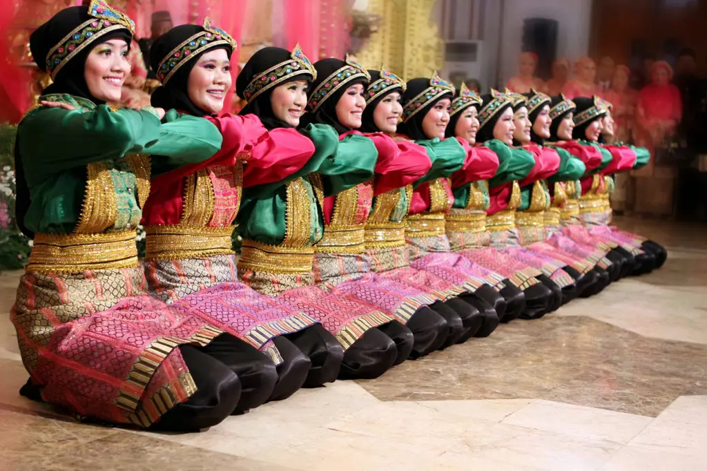 Penari tradisional Indonesia