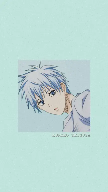 Ilustrasi Tetsuya Kuroko dari Kuroko no Basket