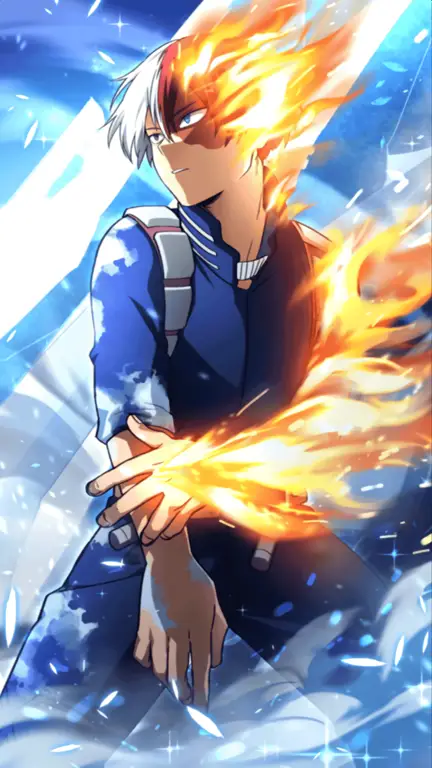 Todoroki Shoto dari My Hero Academia