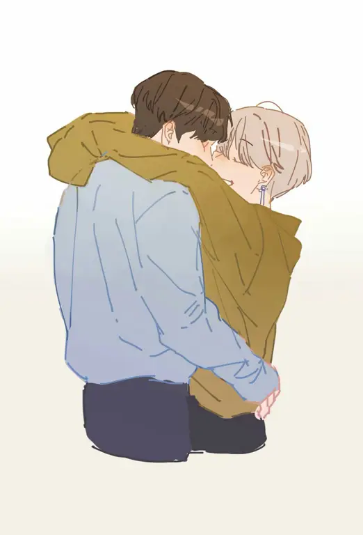 Gambar fanart anime Vkook yang menakjubkan