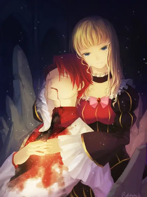 Gambar ilustrasi dari Umineko no Naku Koro Ni