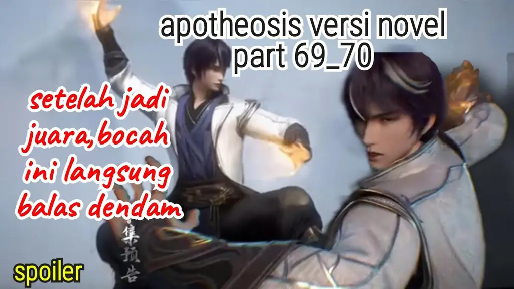 Gambar Yang Chen dalam novel Apotheosis