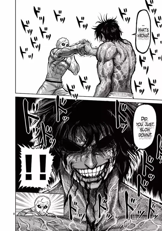 Gaya seni dan ilustrasi manga Kengan Ashura